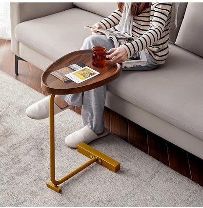 Simple C-Shaped Side Table – Multipurpose Use
