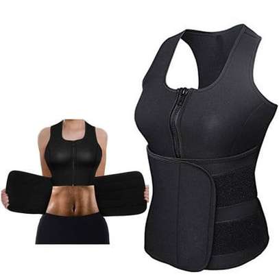 Zipper Adjustable Waist Vest Waist Trainer