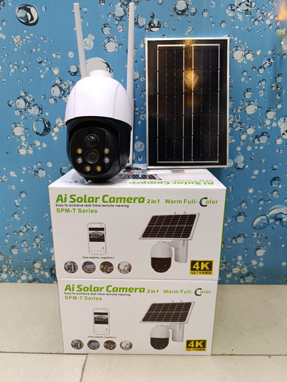 Solar AI HD Camera 4G – Smart & Secure