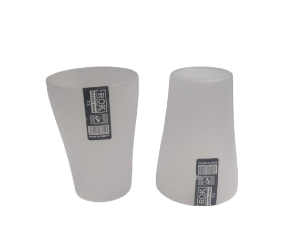 T3 Rok Plastic clear  Glass 310ml 6pcs