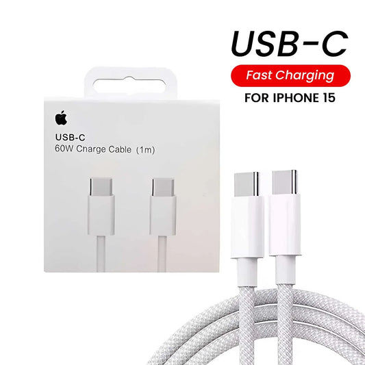 iPhone 15 Pro Max USB-C Fast Charge Cable (1m)