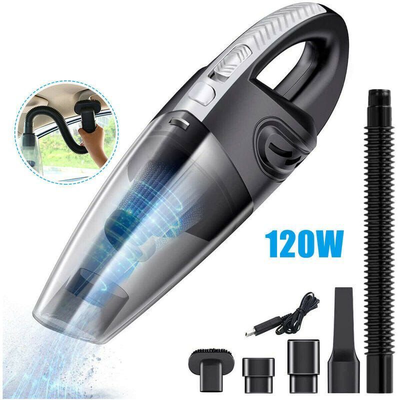 4-in-1 Portable Wet & Dry Rechargeable Wireless Vacuum Cleaner