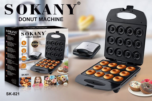 Sokany 12pcs Donut Doughnut Maker