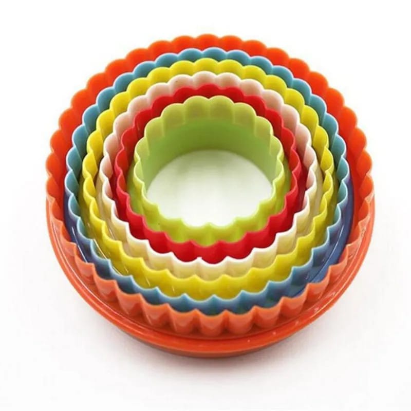 Silicon cookie cutter set