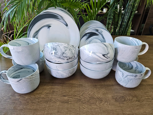 Marble dinnerset