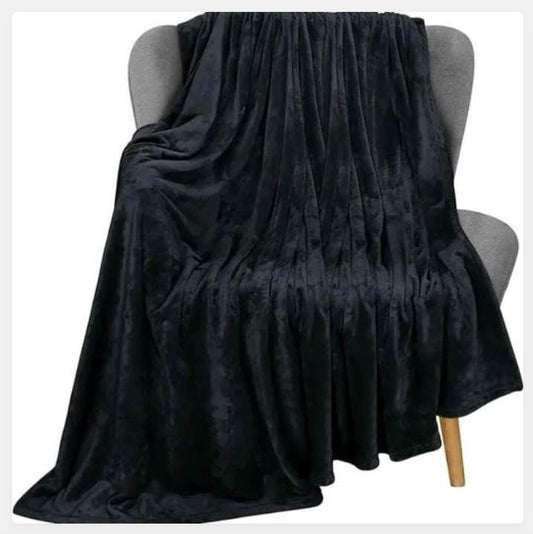 Fleece cozy warm throw blanket