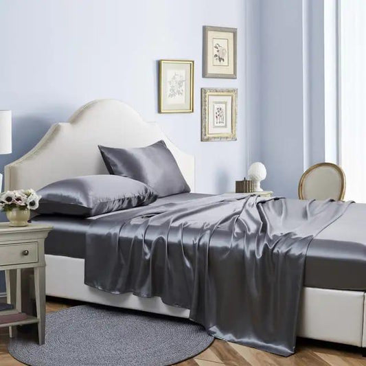King size-Luxury Silky soft Mulberry Fitted Bedsheet