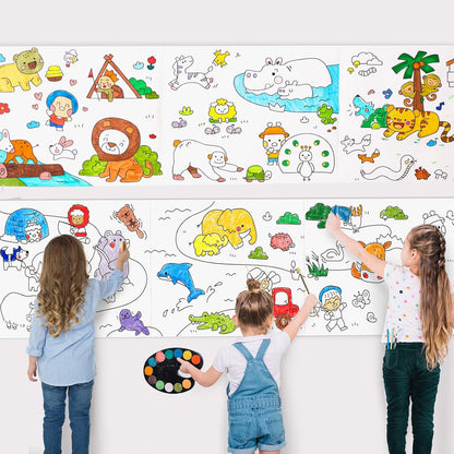 Children's Drawing Roll Coloring Paper Roll for Kids