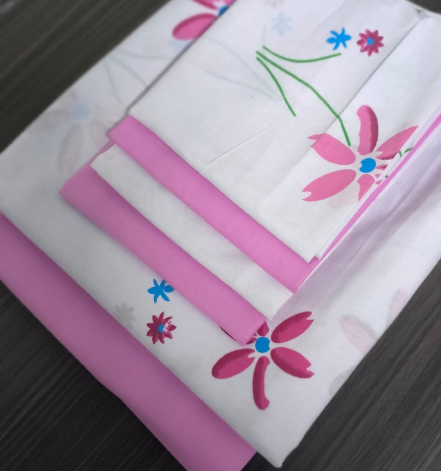 6pc Flat  Bedsheet (7by8)