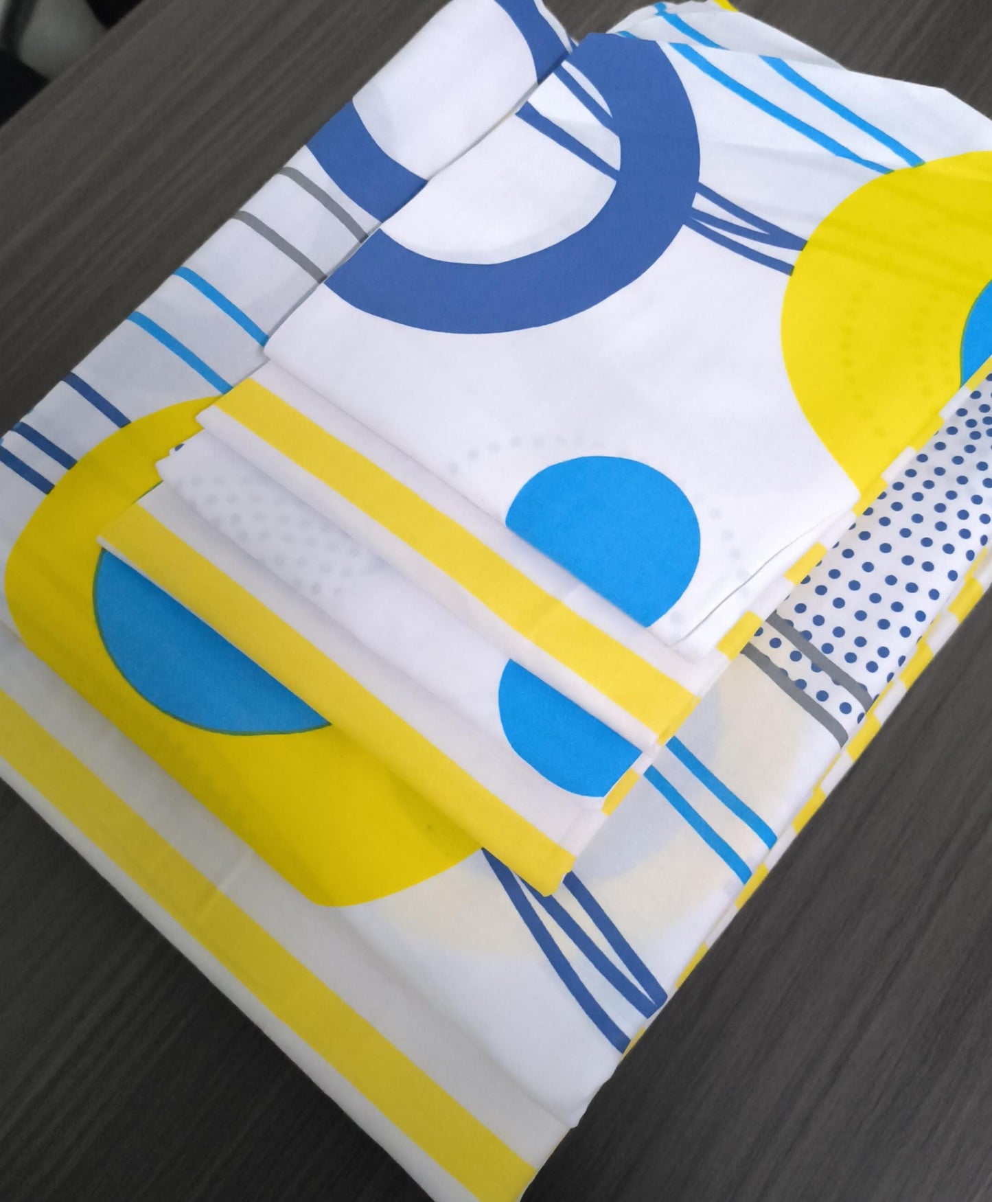 6pc Flat  Bedsheet (7by8)