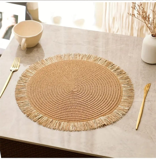 Decorative and functional placemats  High quality woven table/placemats.