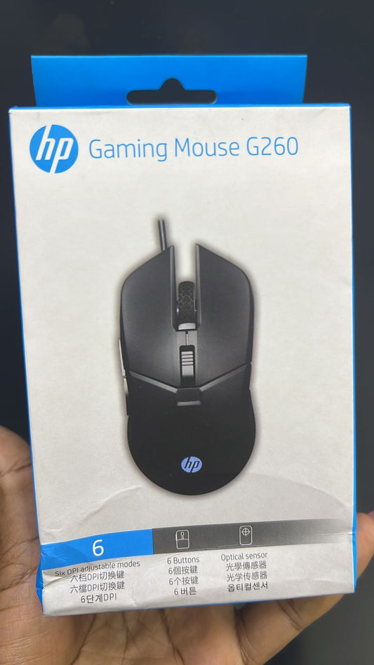 HP Gaming Mouse G260 – 6-Button Optical Gaming Mouse