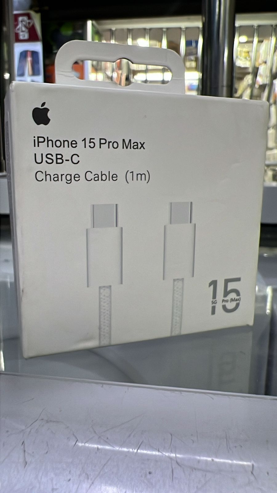 iPhone 15 Pro Max USB-C Fast Charge Cable (1m)