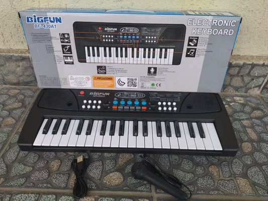 37 Keys Electronic Piano Keyboard with Microphone