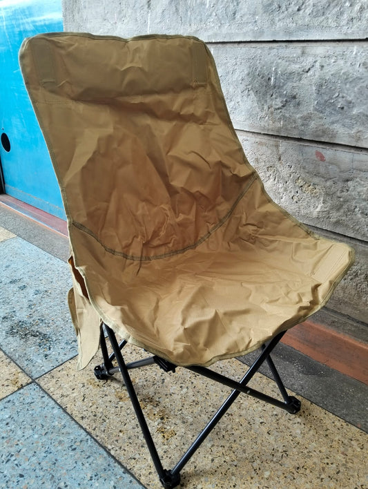 Camping & Outdoor Foldable Chair – Portable Lightweight Seat (Black, Green, Brown)