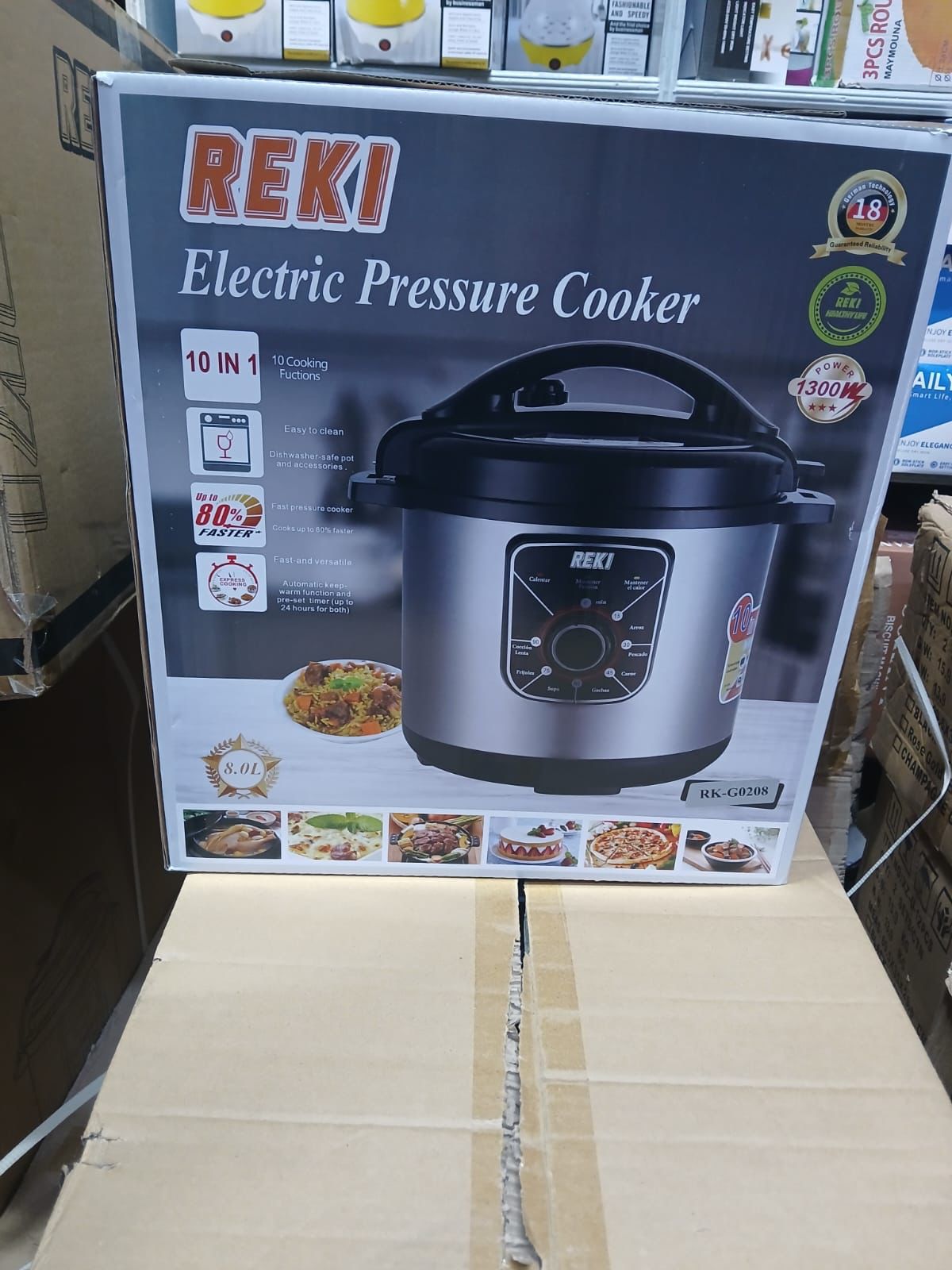 8L Electric Pressure Cooker