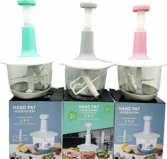 Manual Food Chopper / Hand-Powered Chopper