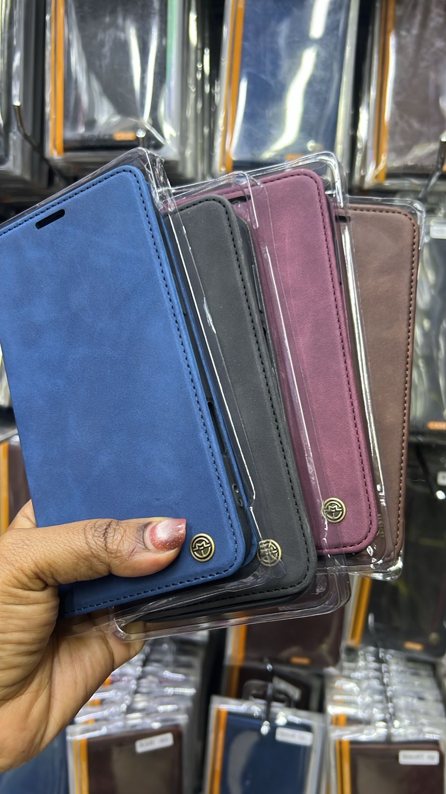 CASEME Flip Wallet Case for Samsung Note Series – Premium Leather Cover