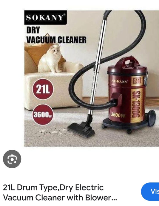 Sokany Dry Vacuum Cleaner 21L