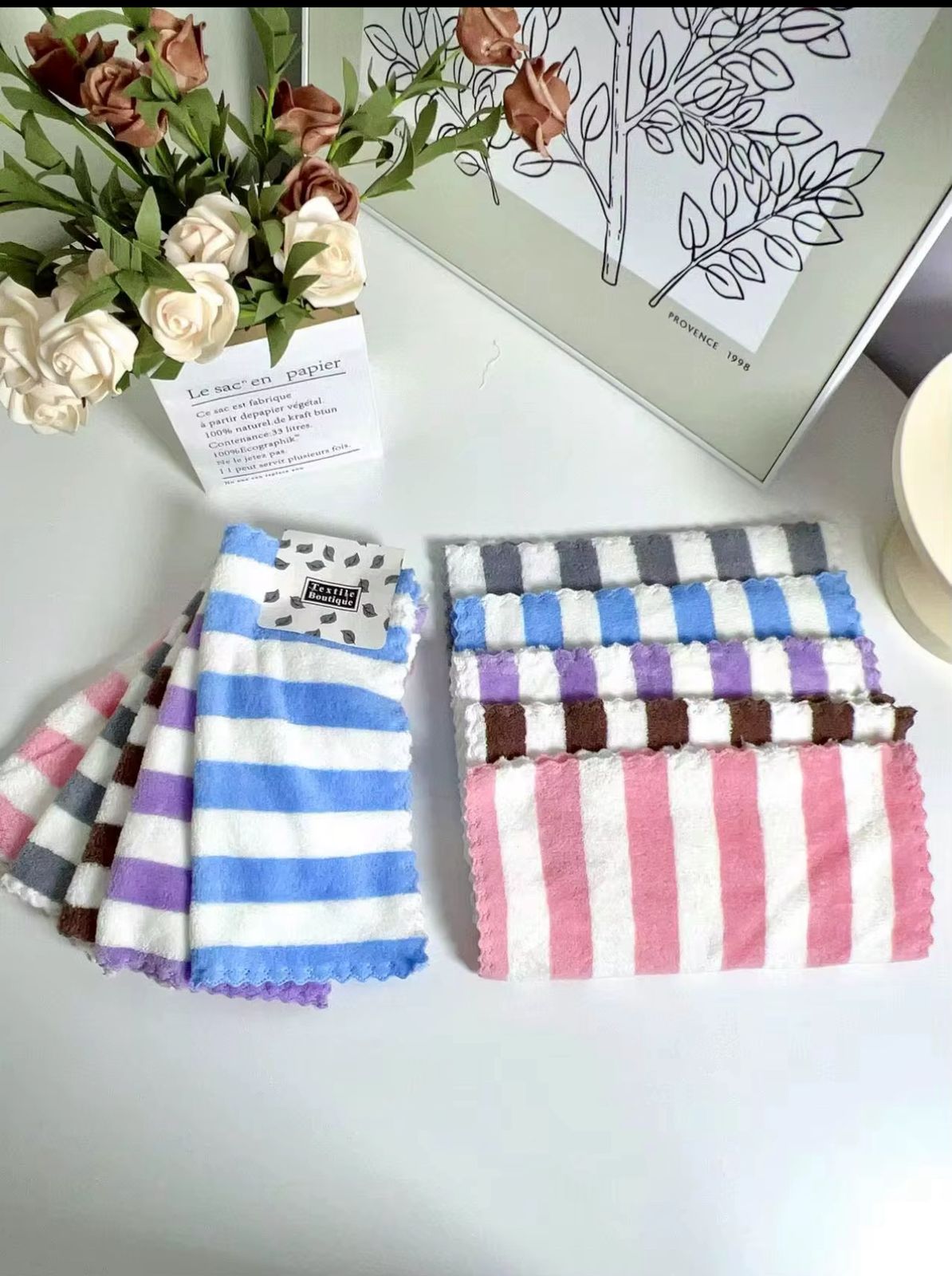 5pc Microfibre Kitchen Towels