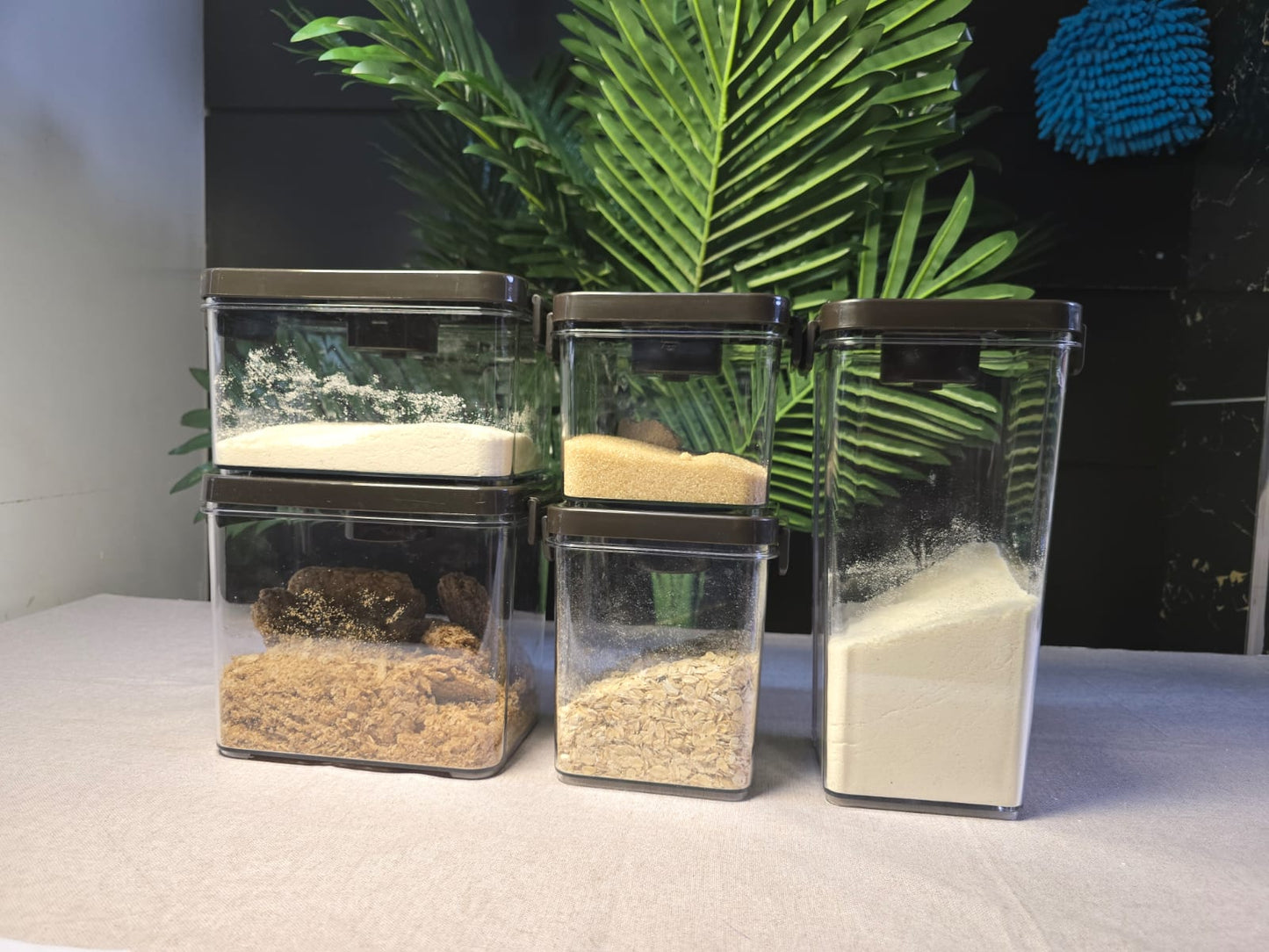 5-in-1 Cereal / Storage Containers Set