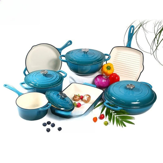 Iron Cooking Pot Set