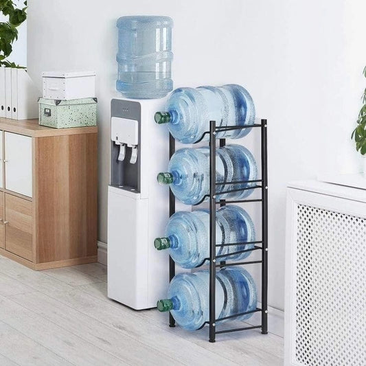 4-Slot Water Bottle Holder Rack
