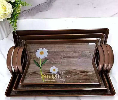 3-Piece Premium Serving Trays