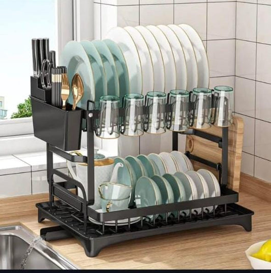 2-Tier Over-the-Dish Rack