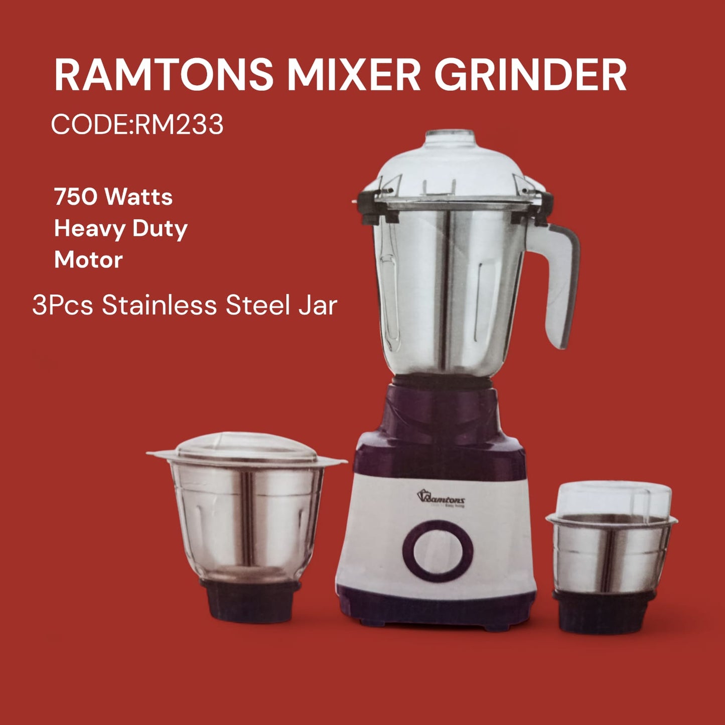 Ramtons Mixer Grinder