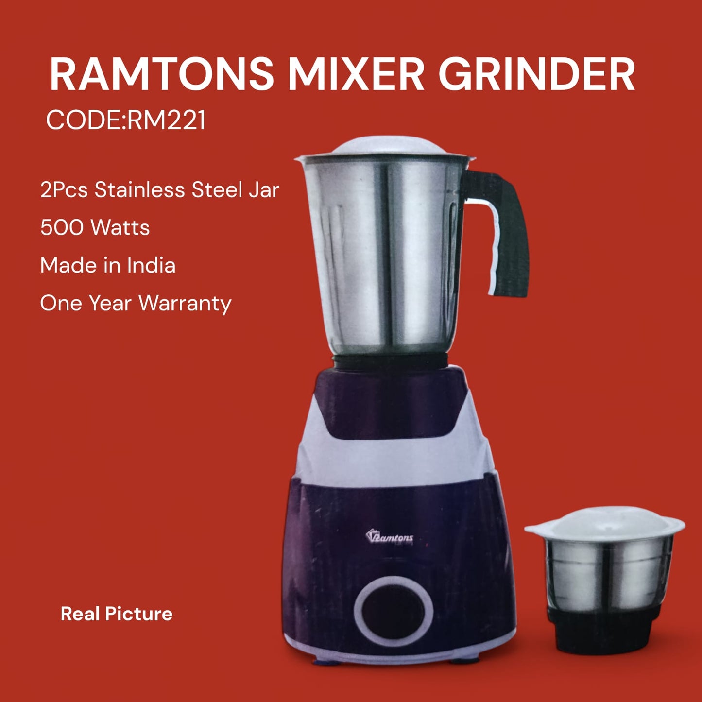 Ramtons Mixer Grinder