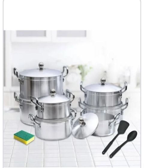 14-Piece Stainless Steel Cookware Set