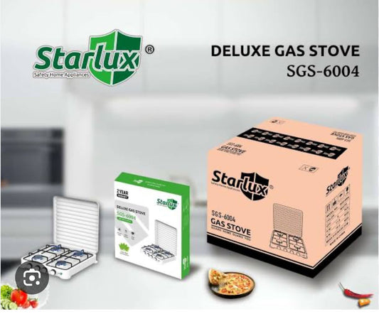 Starlux 4-Burner Gas Cooker
