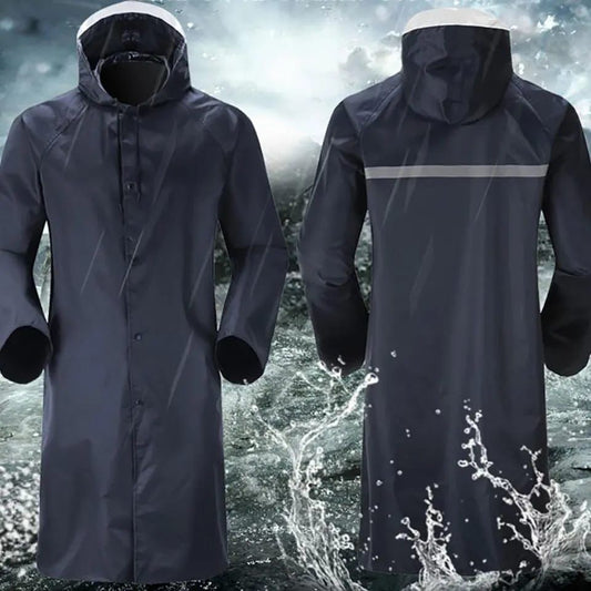 Unisex Adult Raincoat with Cap