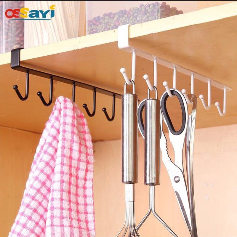 Under-Shelf Multi-Purpose Hooks