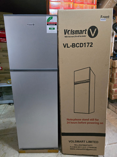 Silver Volsmart Double Door Refrigerators