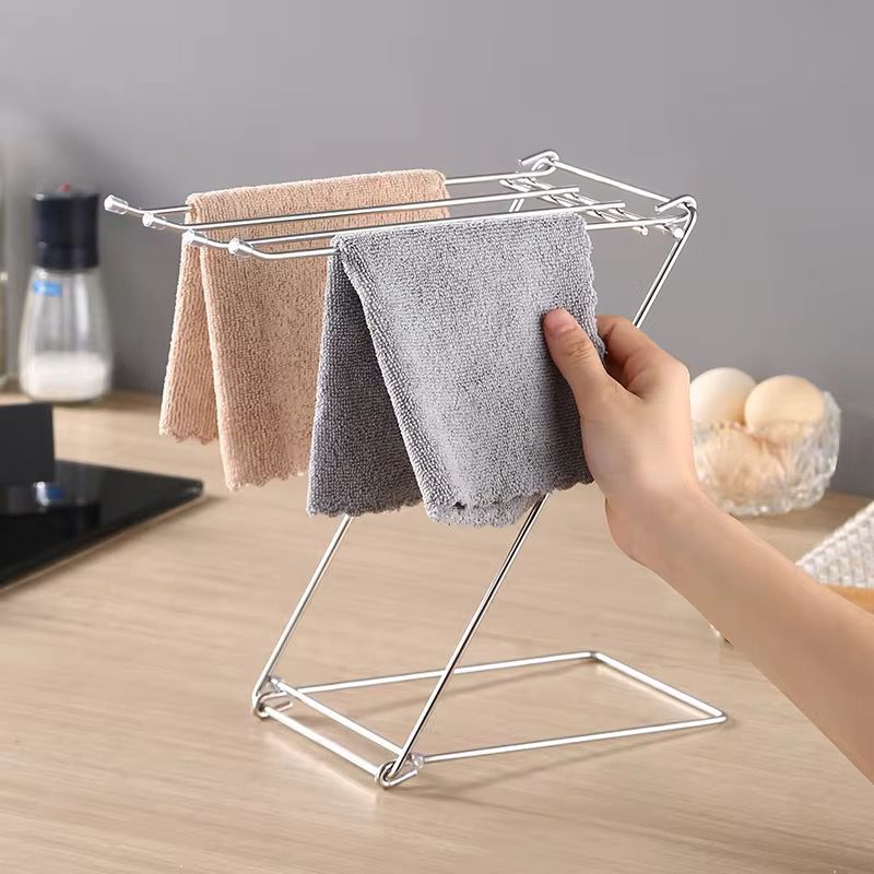 Stainless Steel Dish Cloth / Towel Rack