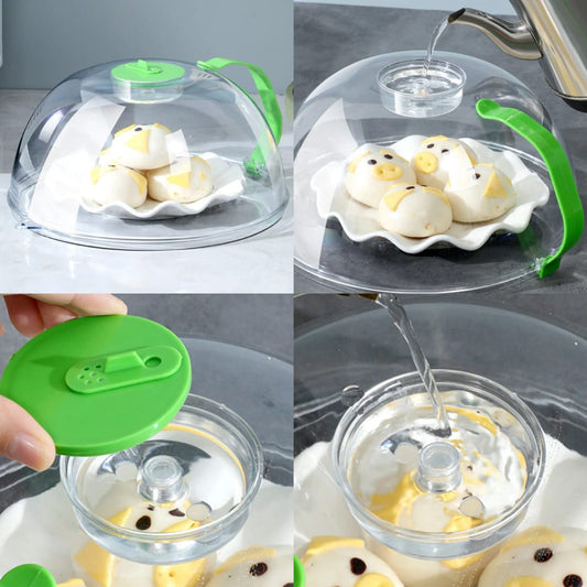 Large Acrylic Microwave Food Cover