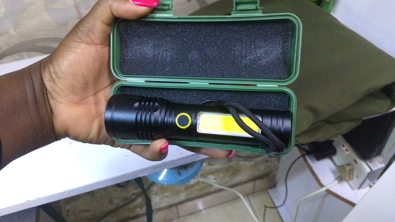 3-Mode Mini Telescopic Super Bright Torch