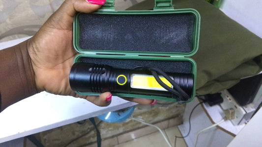 3-Mode Mini Telescopic Super Bright Torch