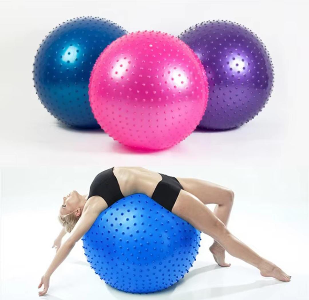 Spike Gym Ball — Anti-Burst Fitness and Massage Ball