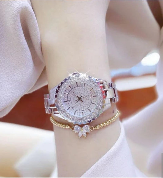 Ladies Luxury Crystal Diamond Watch