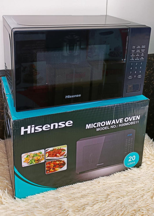 Hisense 20L Black Digital Microwave Oven