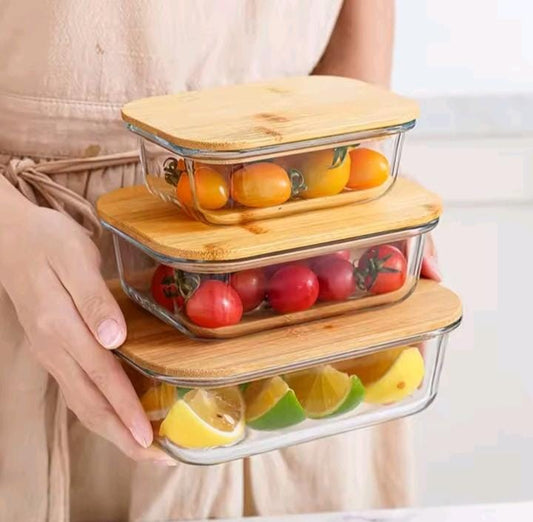 3-in-1 Snack Storage Box Set