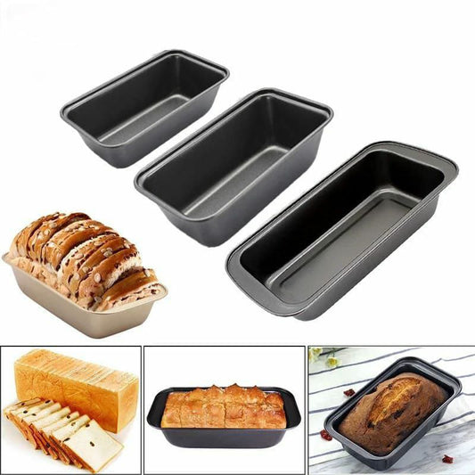 Metallic Bread Baking Tin