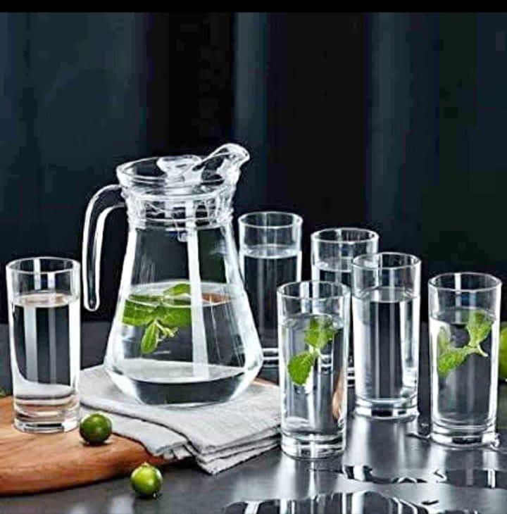 Water Set – 1 Jug and 6 Glasses