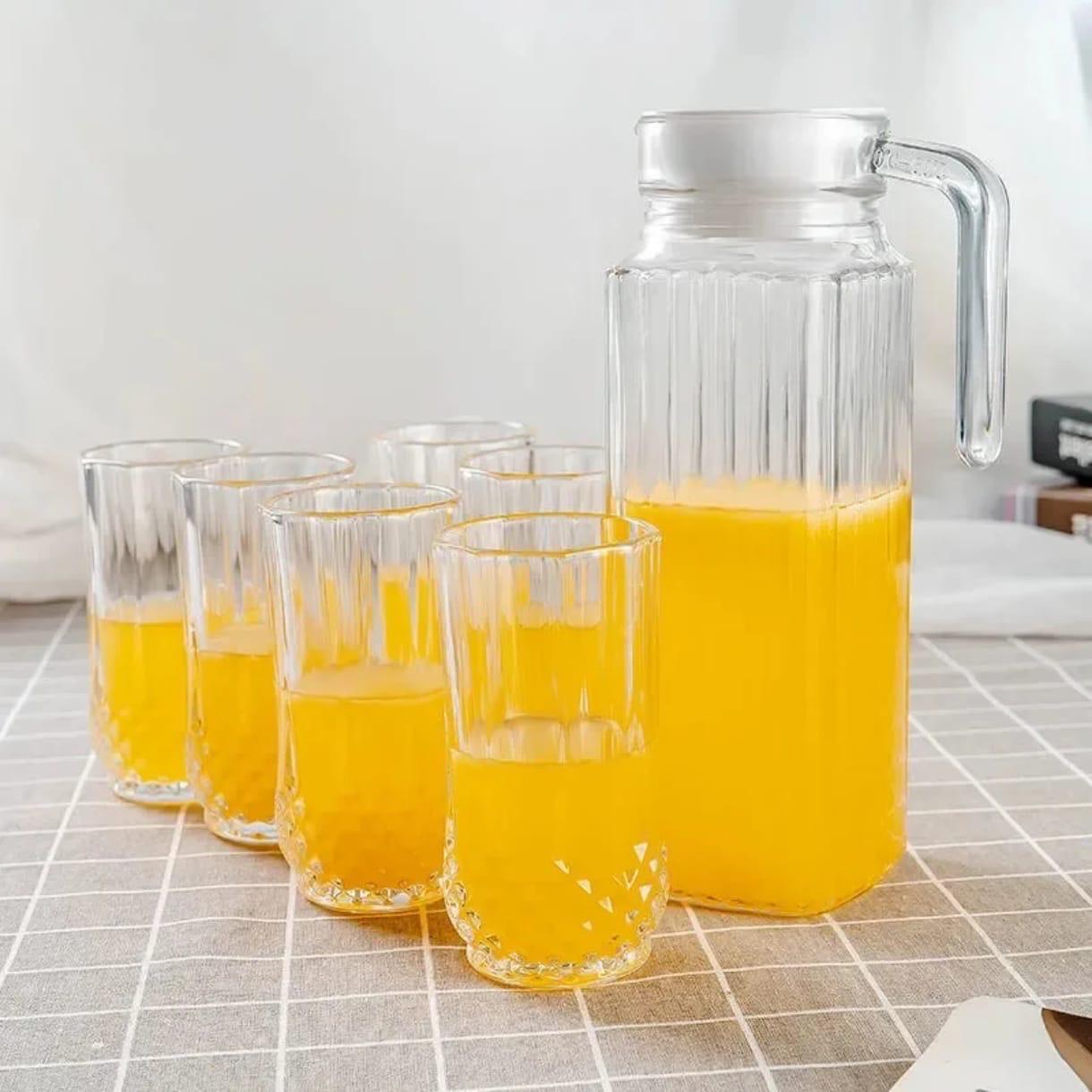 Water/Juice Set – 1 Jug and 6 Glasses