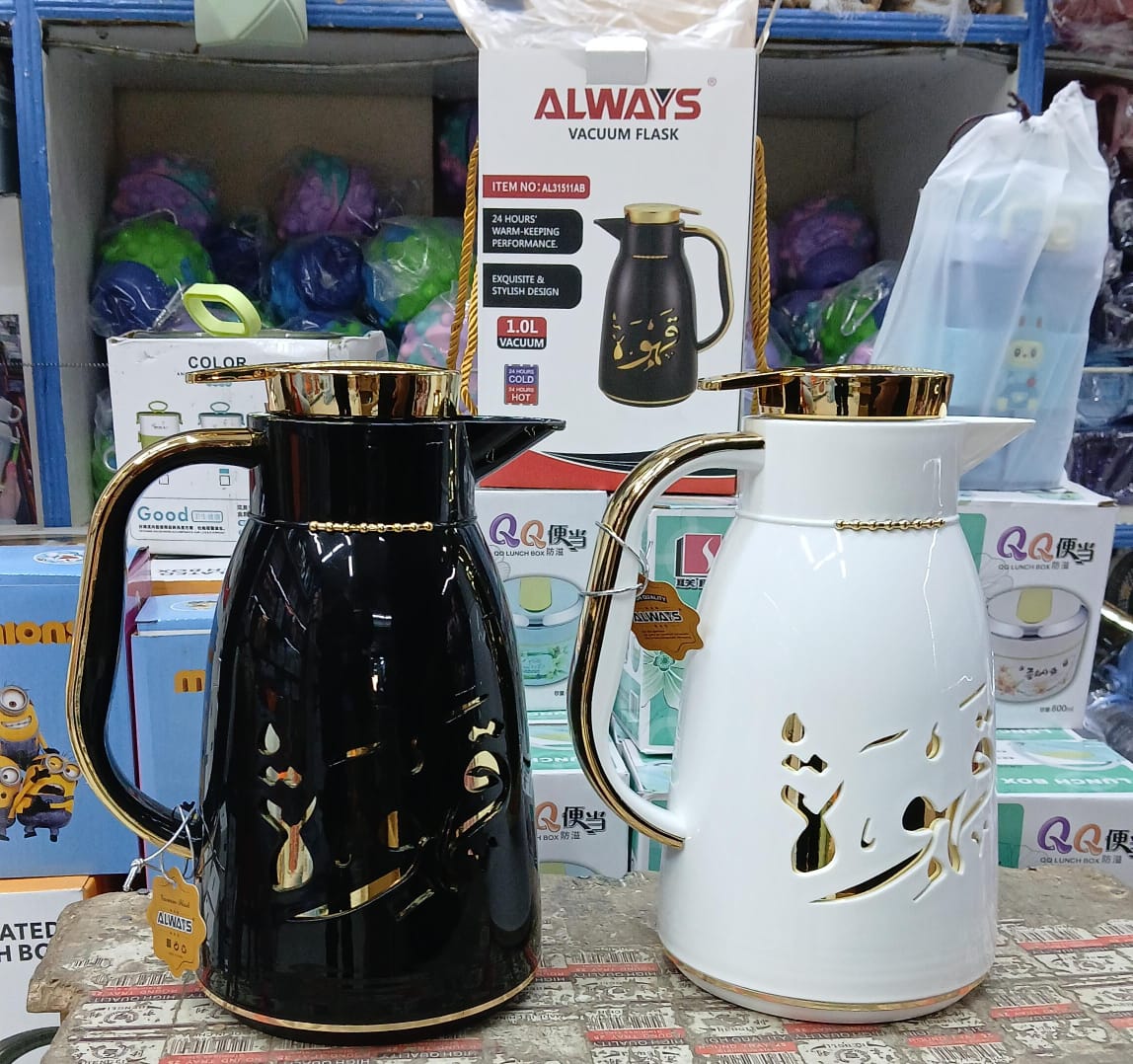 1 Litre Classy Glass Flask – Breakable