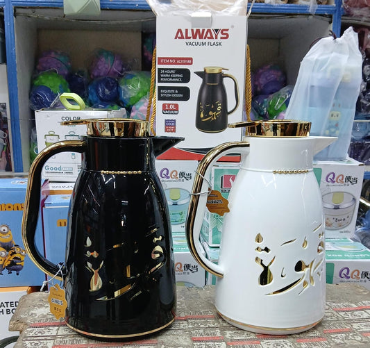 1 Litre Classy Glass Flask – Breakable