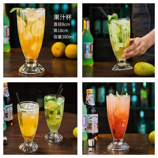 Milkshake and Smoothie Glass Set